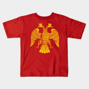 Emperor's Vault Double-headed Eagle: Eastern Edition Kids T-Shirt